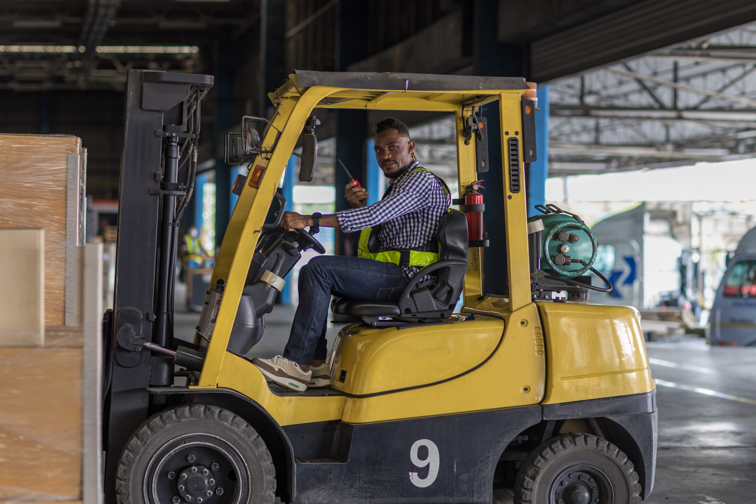 seguridad en el uso de forklifts industriales
